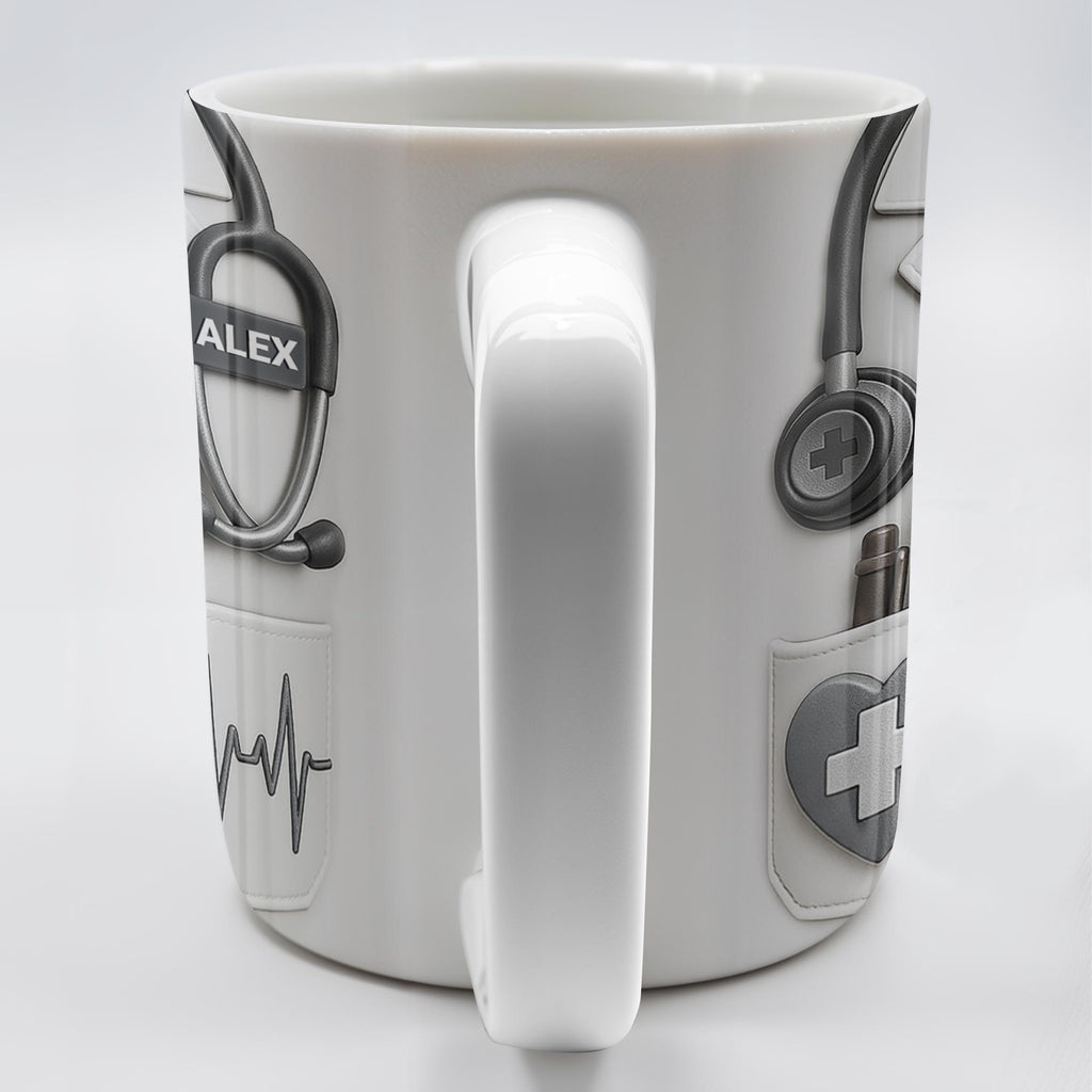 Celebrate The Dedication And Care Of Medical Professionals, Stethoscope And Doctor’s Coat