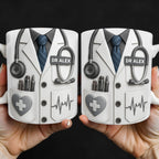 Celebrate The Dedication And Care Of Medical Professionals, Stethoscope And Doctor’s Coat