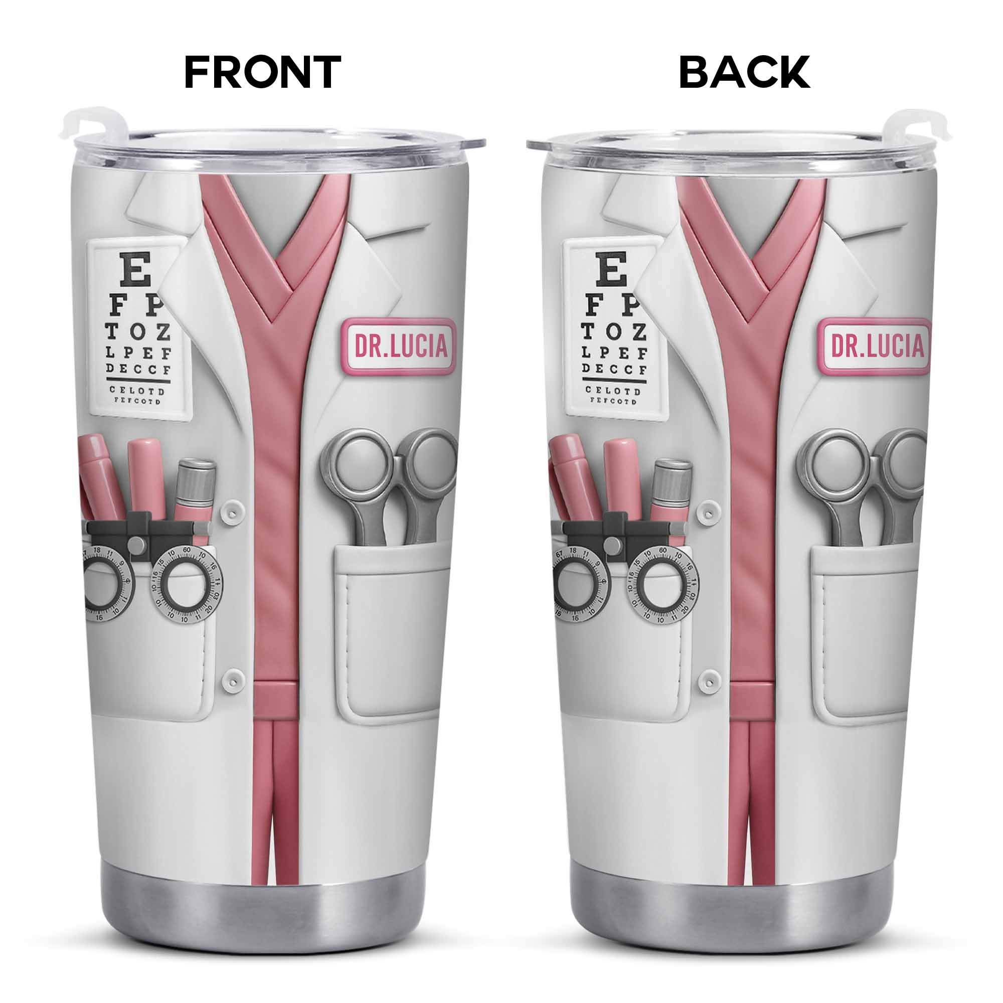 Personalized Medical Tumbler For Healthcare Professionals