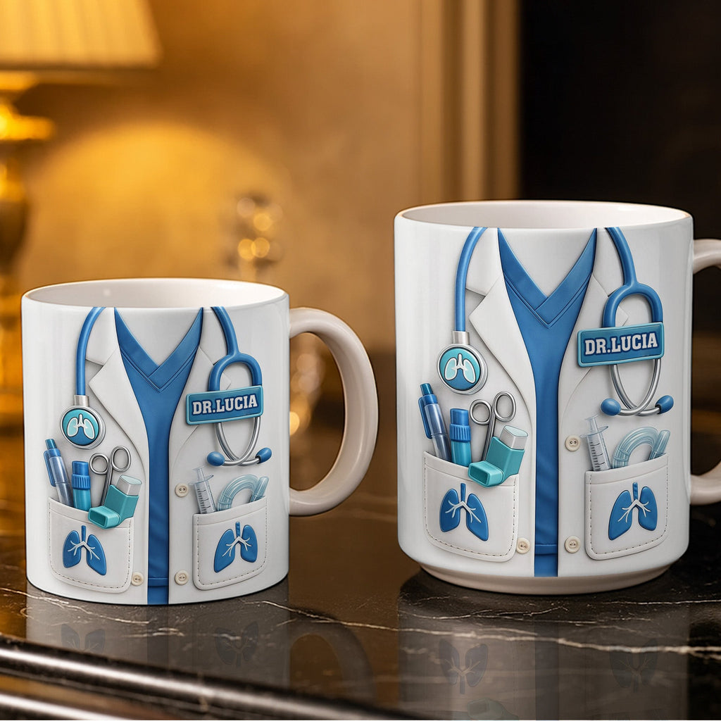 Celebrate Your Favorite Doctor With This Custom White Coat Design