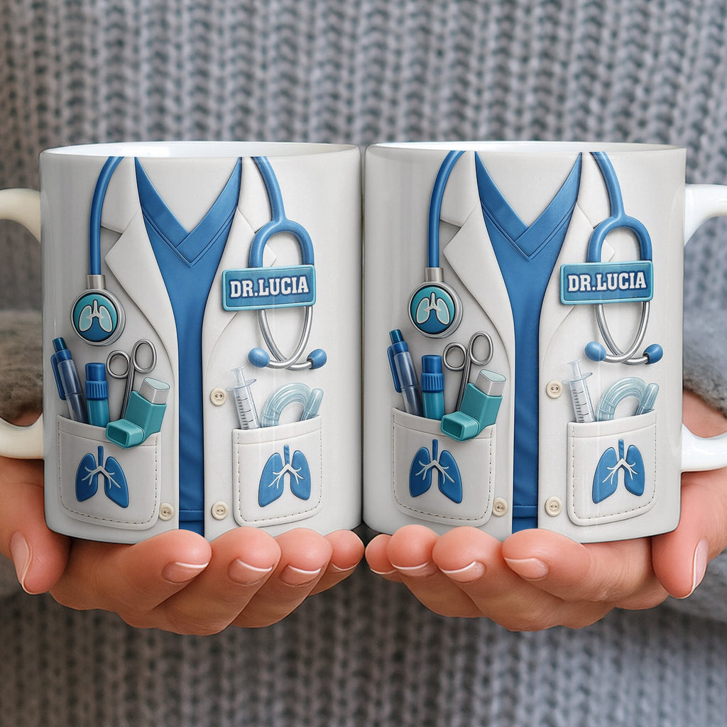 Celebrate Your Favorite Doctor With This Custom White Coat Design
