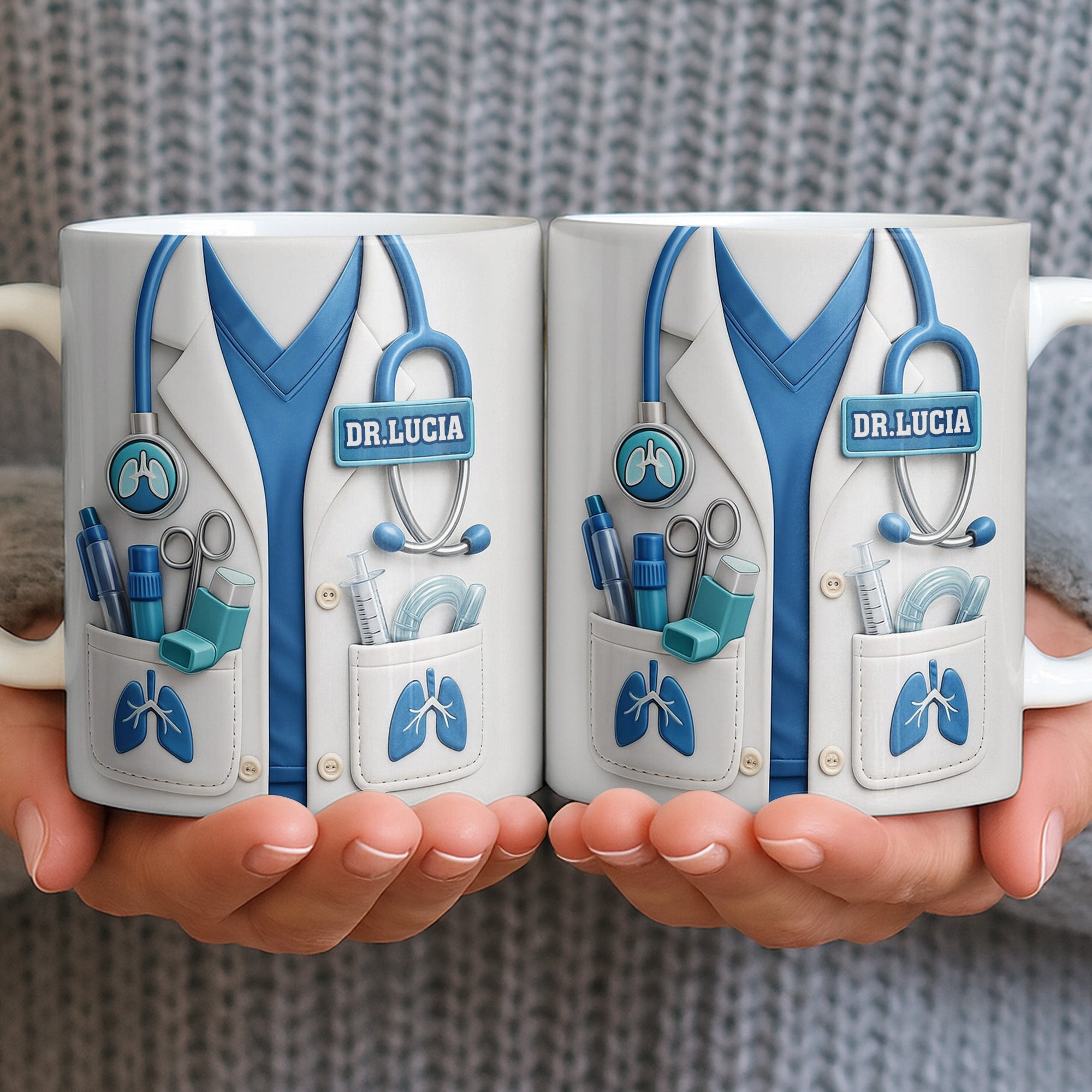Celebrate Your Favorite Doctor With This Custom White Coat Design