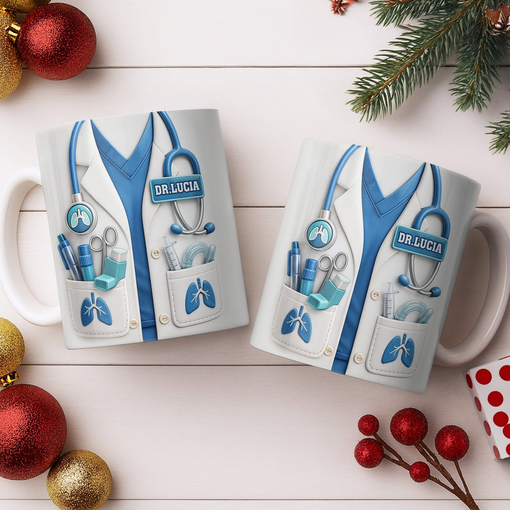 Celebrate Your Favorite Doctor With This Custom White Coat Design