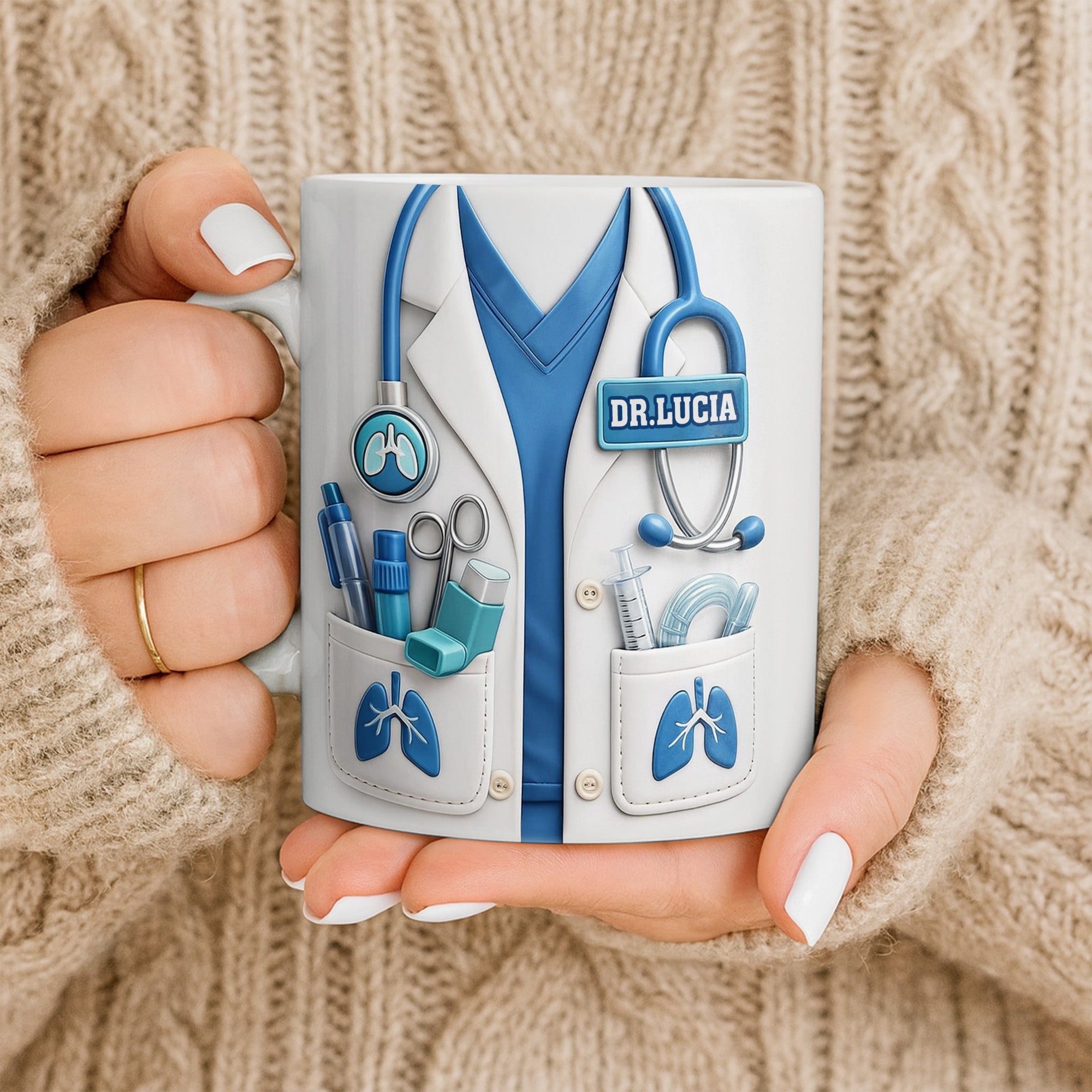 Celebrate Your Favorite Doctor With This Custom White Coat Design