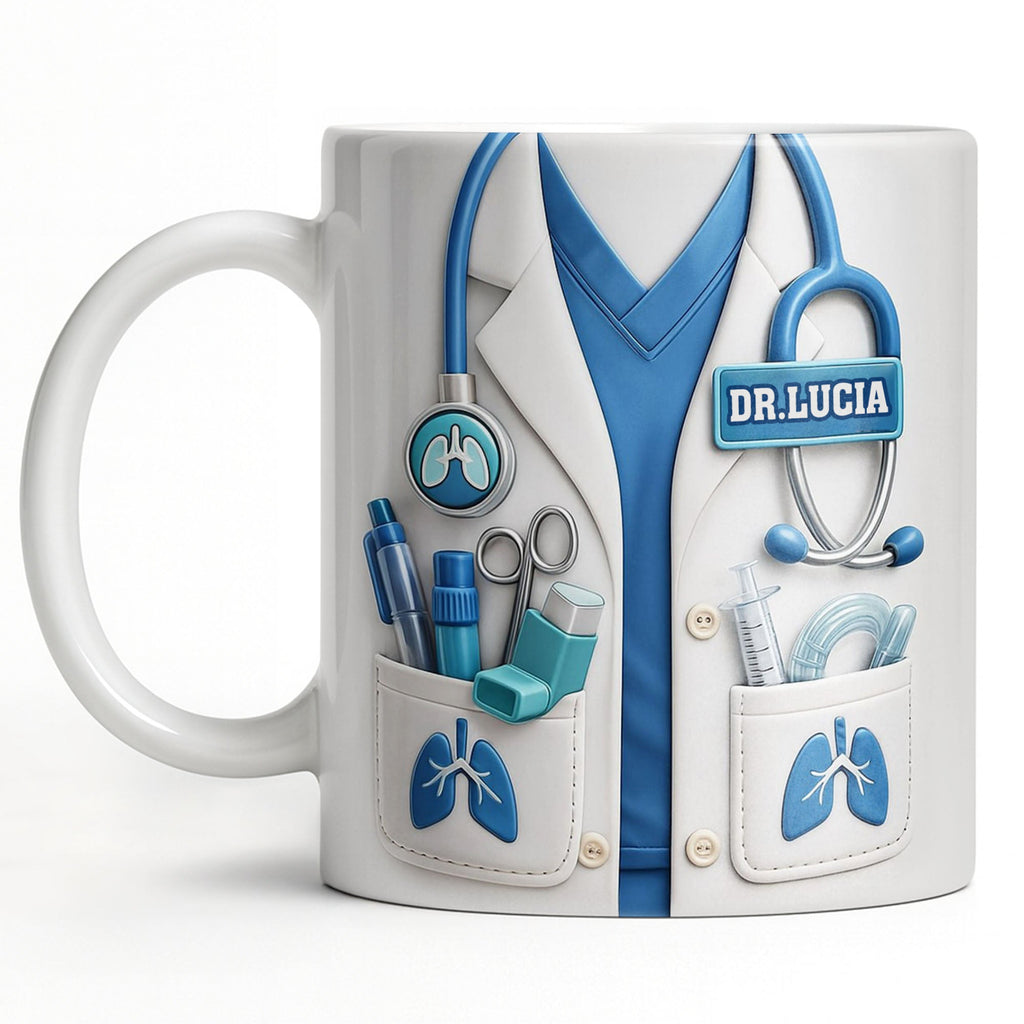 Celebrate Your Favorite Doctor With This Custom White Coat Design