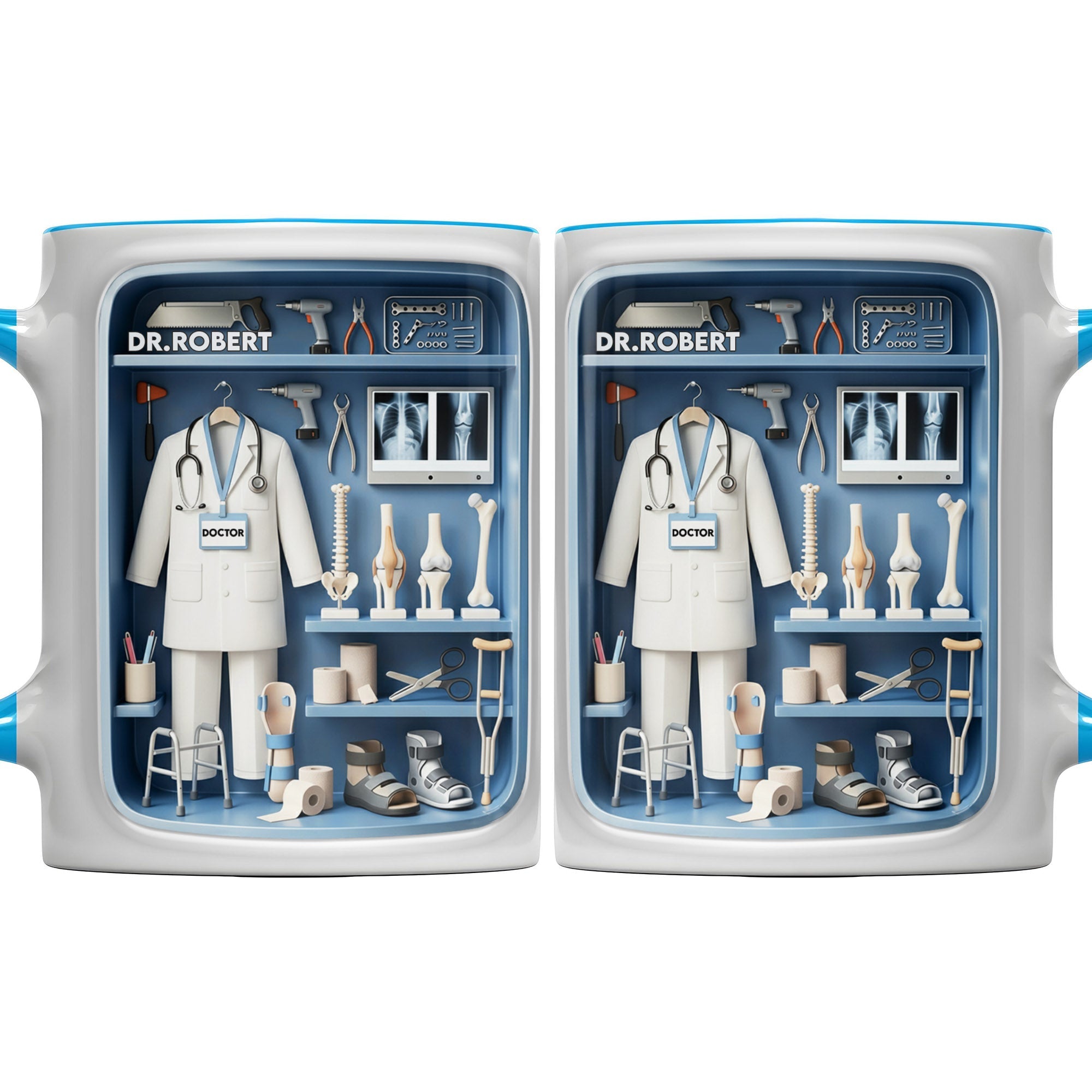 Celebrate Your Medical Journey, Doctor-Themed Design