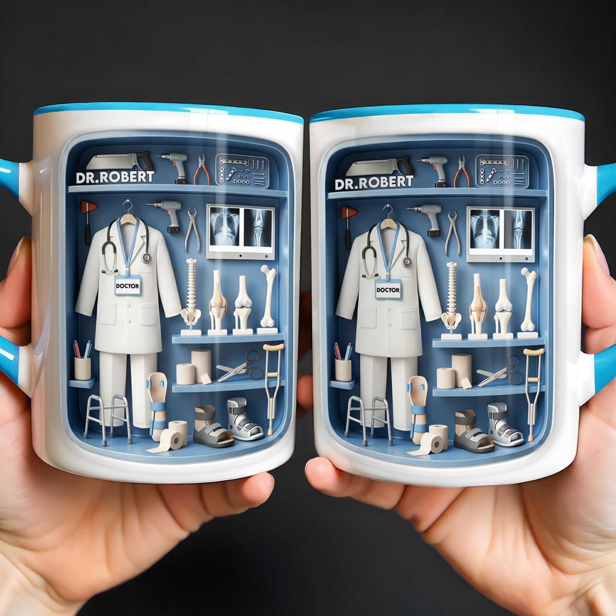 Celebrate Your Medical Journey, Doctor-Themed Design