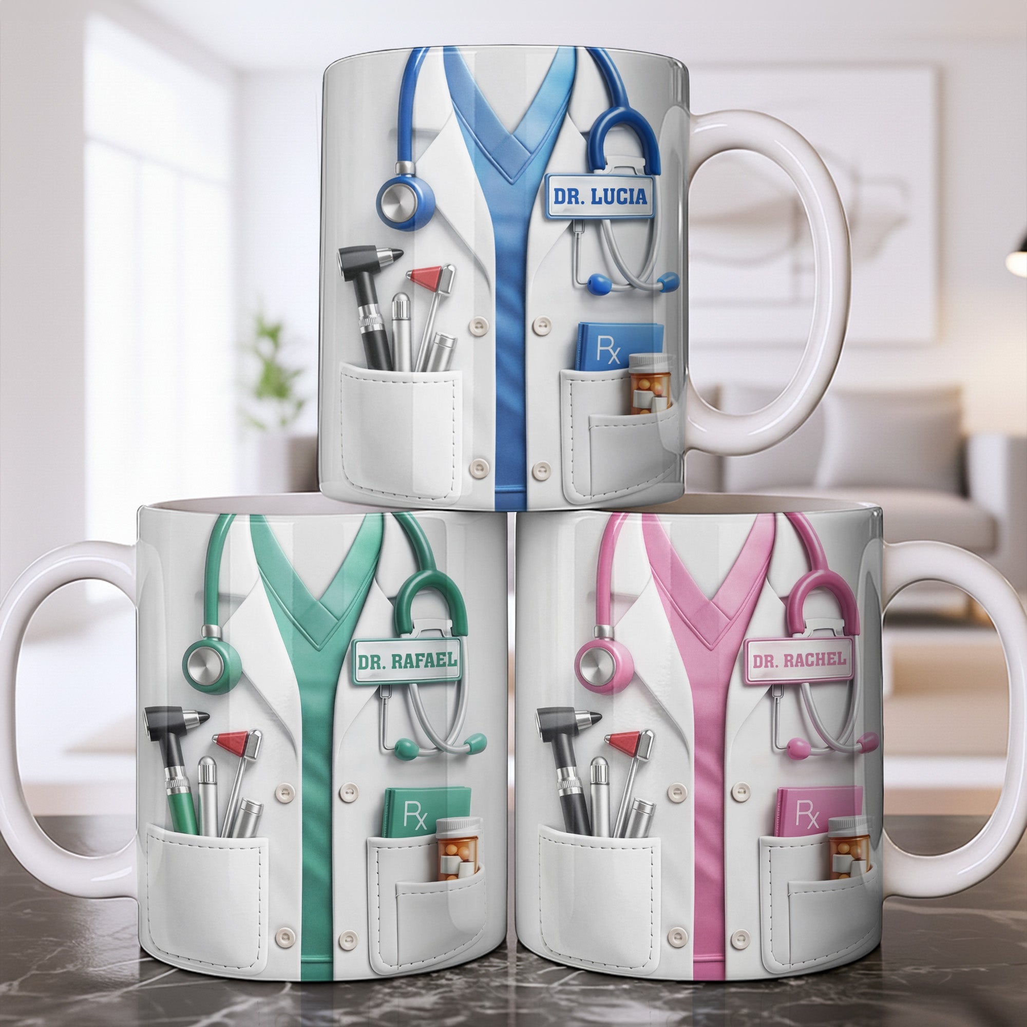 Customize With Your Favorite Doctor's Name And Tools