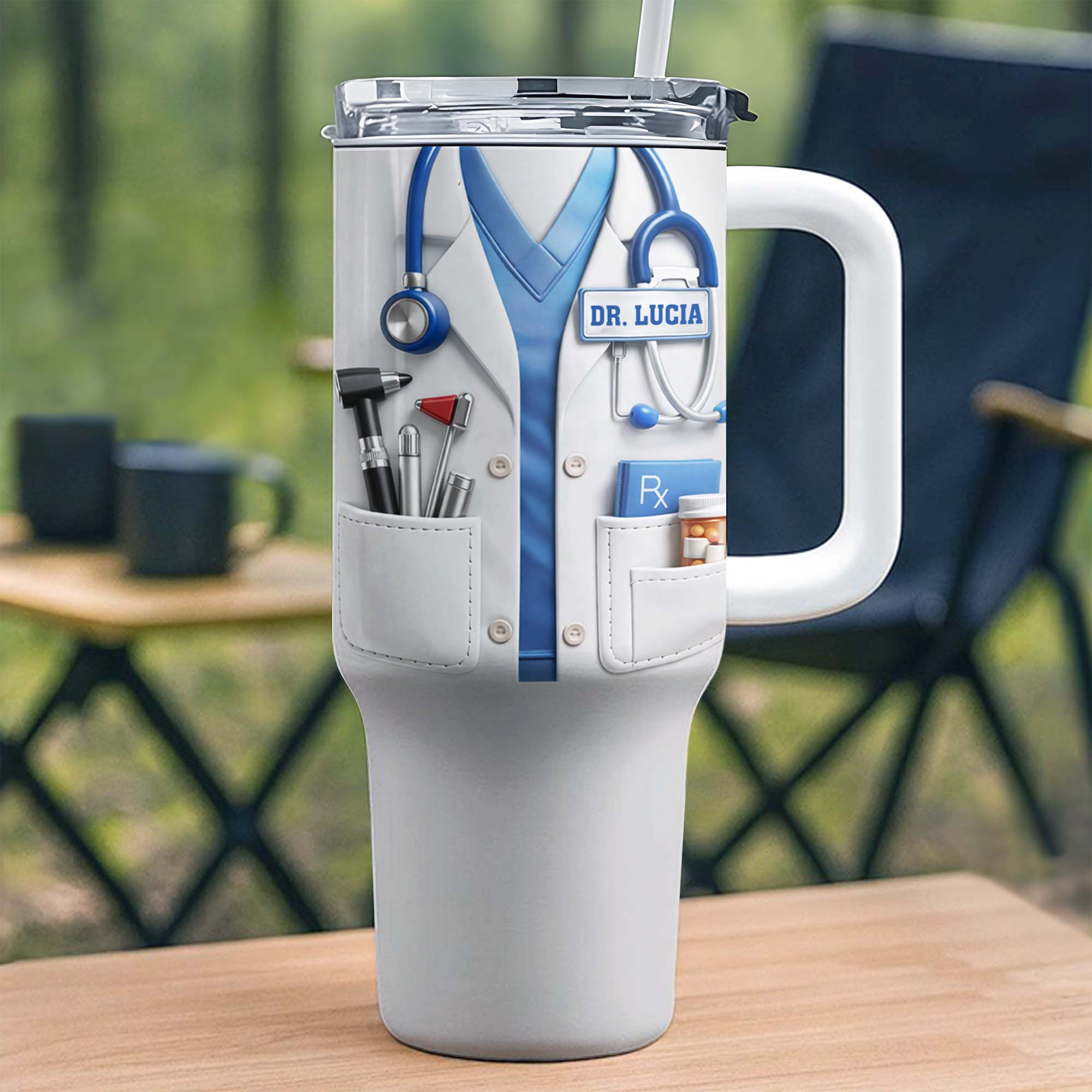 Customize Your Own Message On This Tumbler