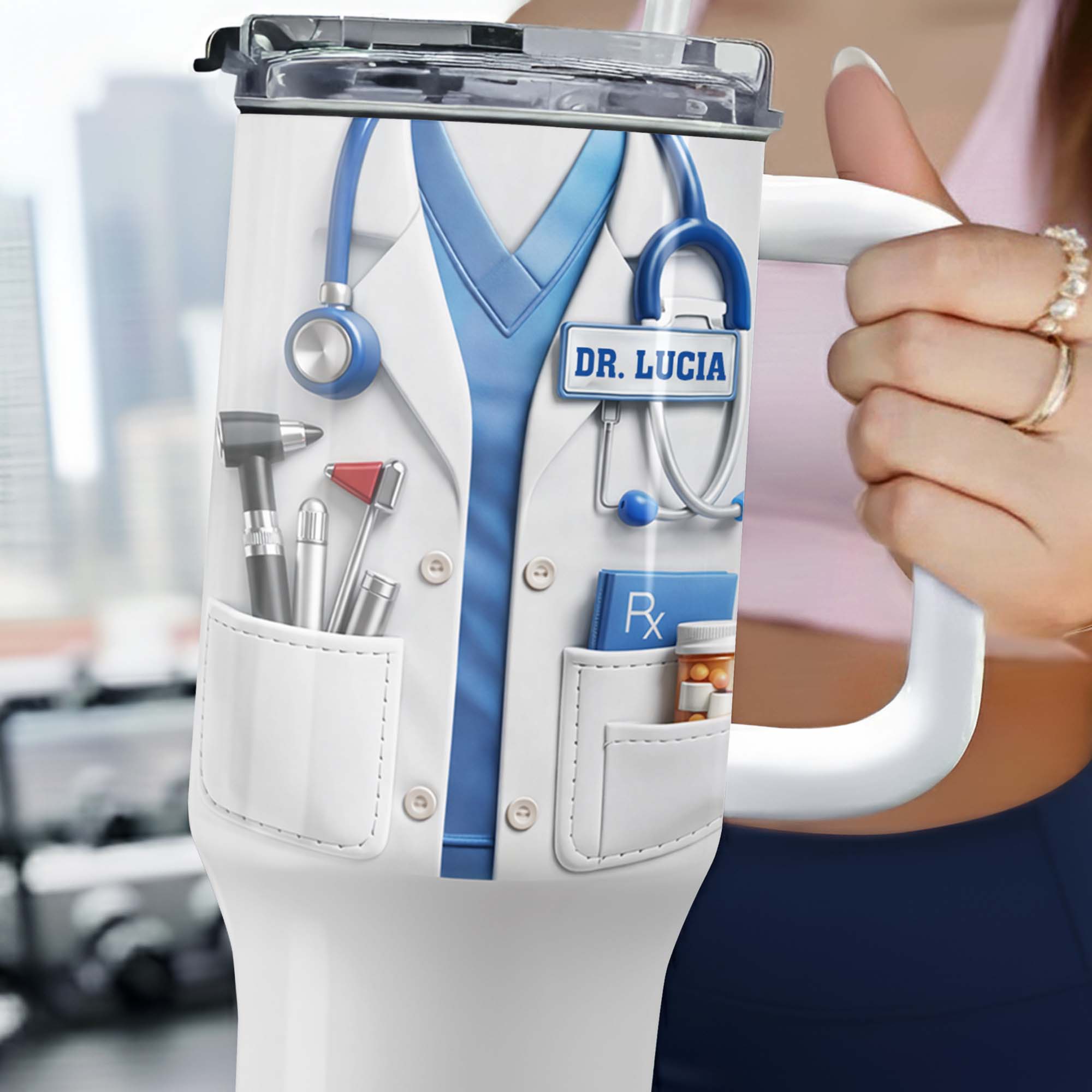 Customize Your Own Message On This Tumbler