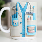 Customize With Name and Title, Dental Tools Design