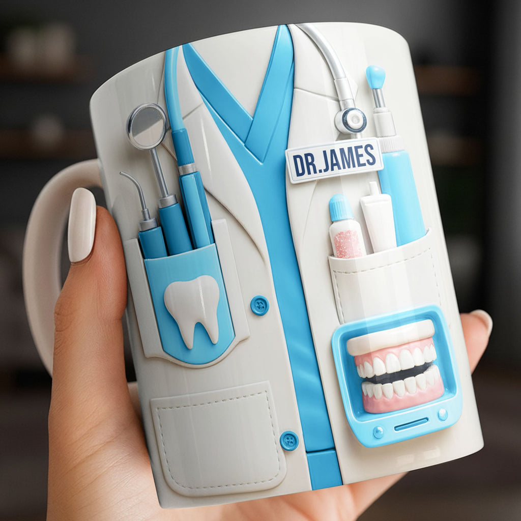 Customize With Name and Title, Dental Tools Design