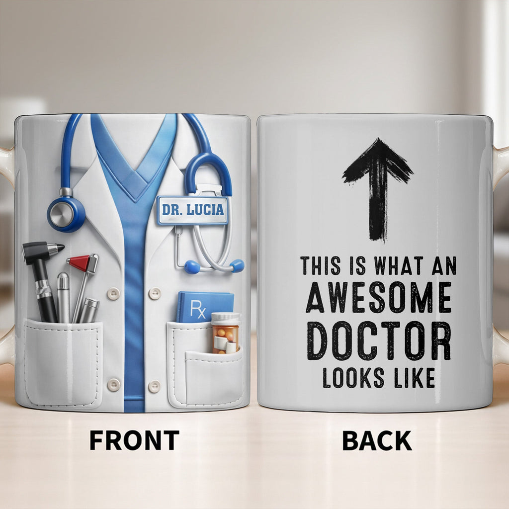 This Is What An Awesome Doctor Looks Like Stethoscope Design