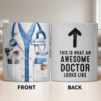 This Is What An Awesome Doctor Looks Like Stethoscope Design