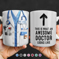 This Is What An Awesome Doctor Looks Like Stethoscope Design