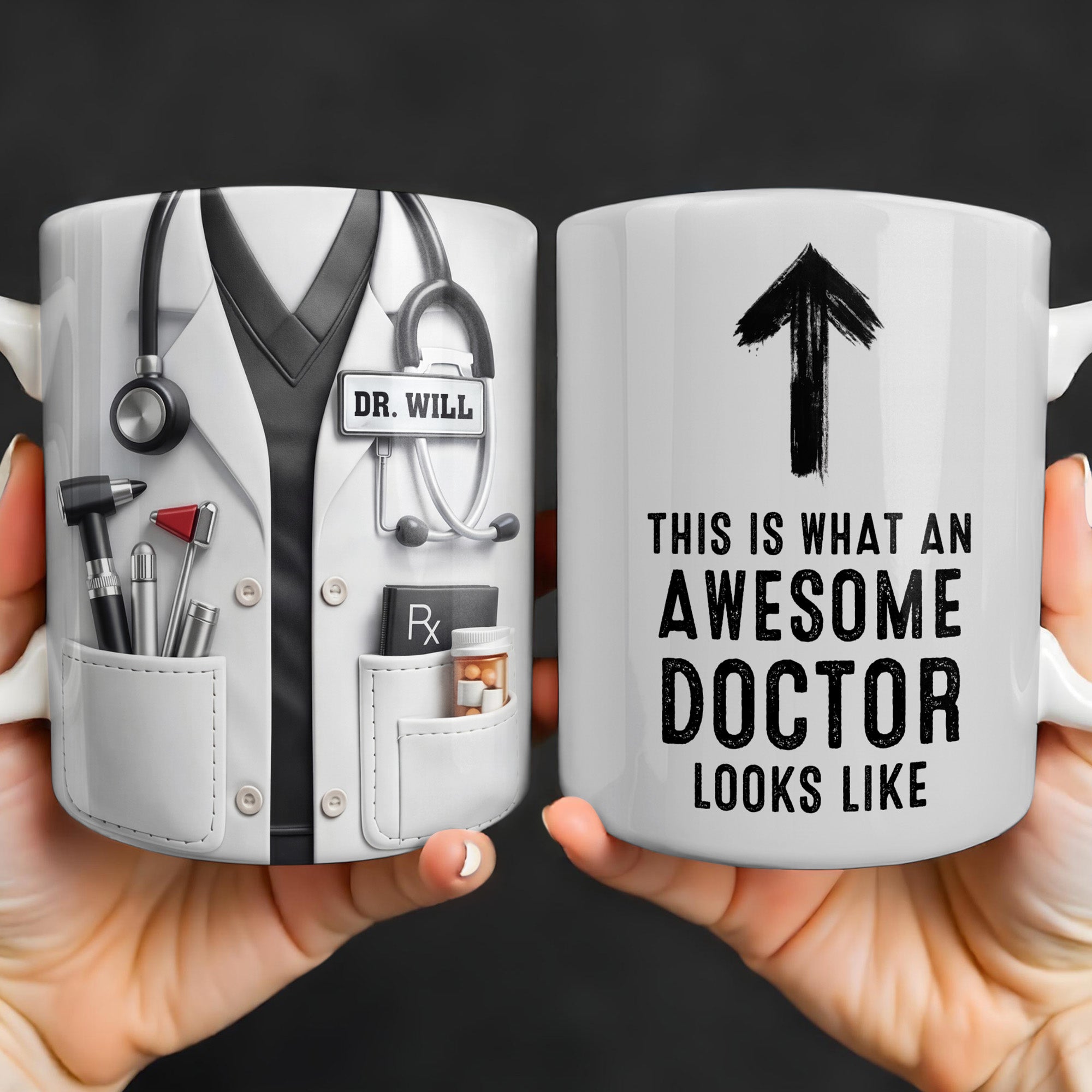 This Is What An Awesome Doctor Looks Like Stethoscope Design