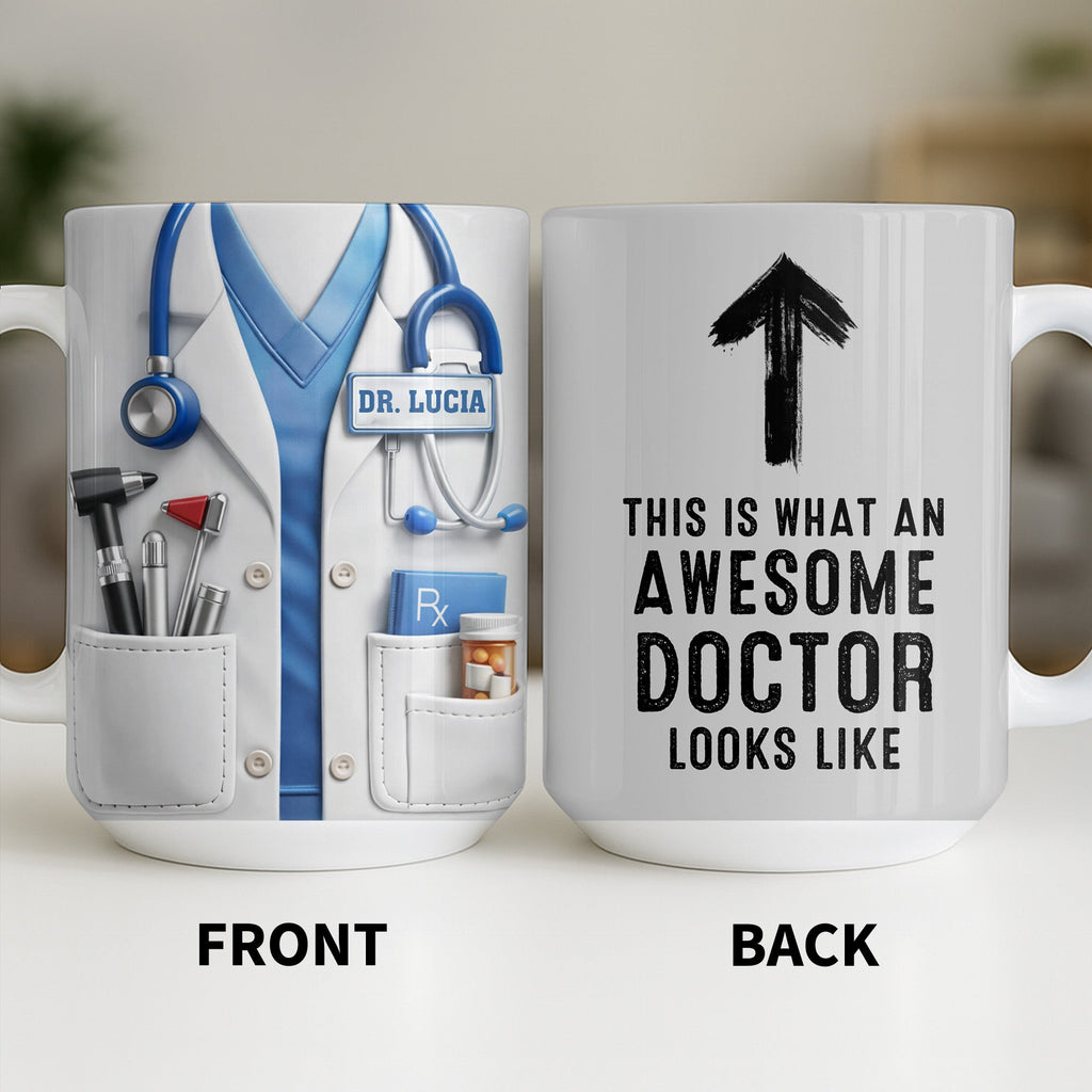 This Is What An Awesome Doctor Looks Like Stethoscope Design
