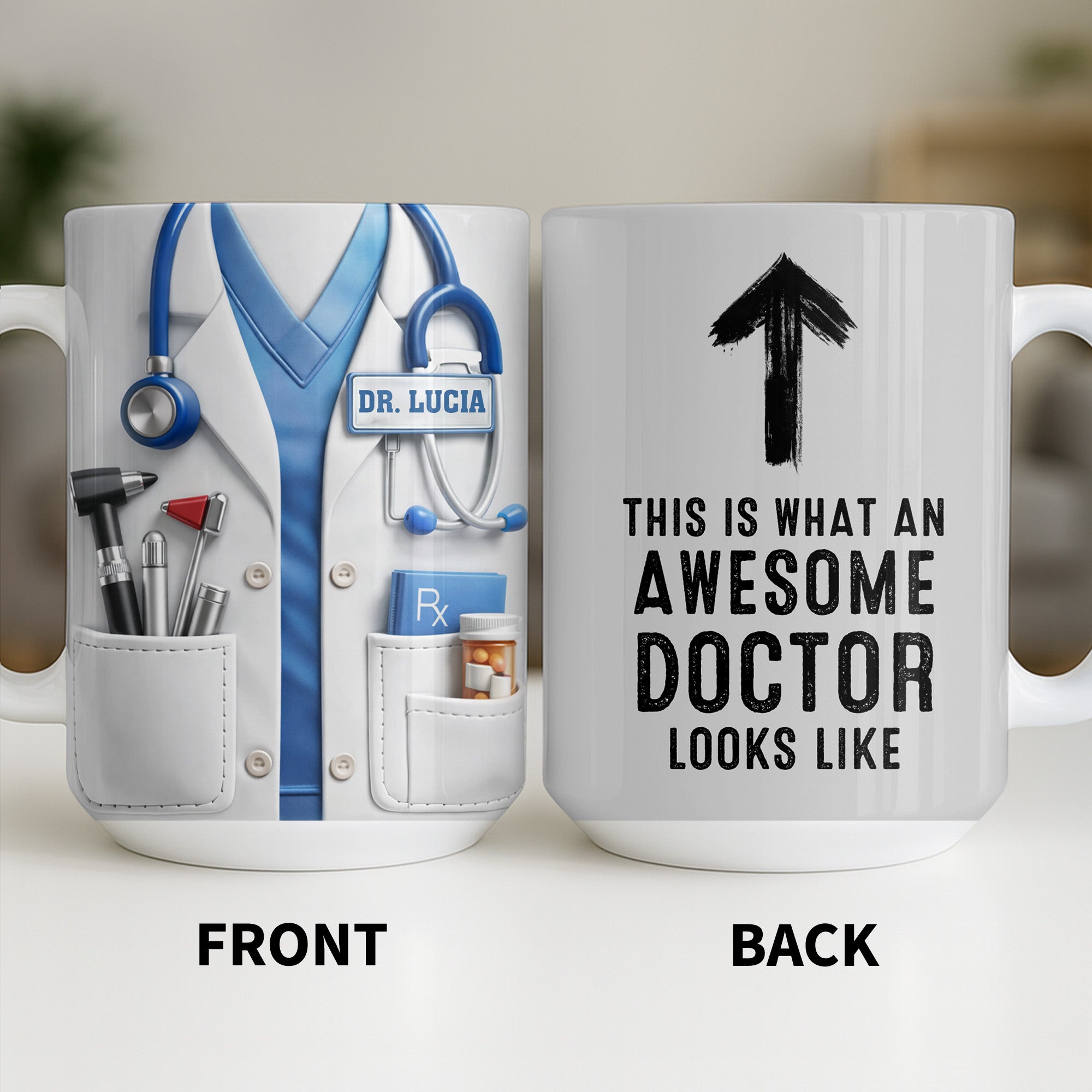 This Is What An Awesome Doctor Looks Like Stethoscope Design