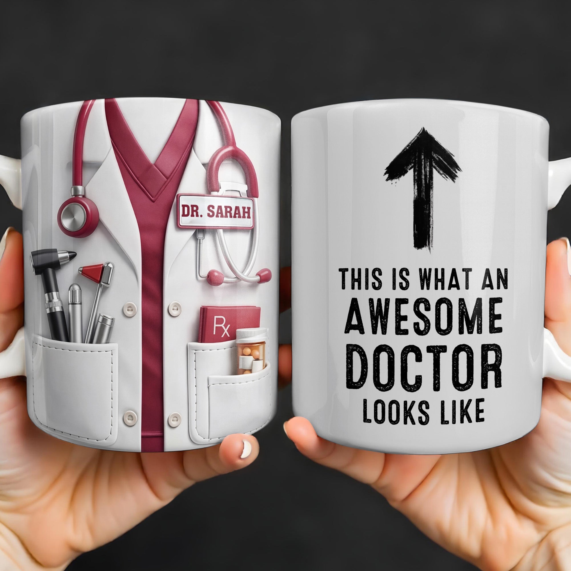 This Is What An Awesome Doctor Looks Like Stethoscope Design