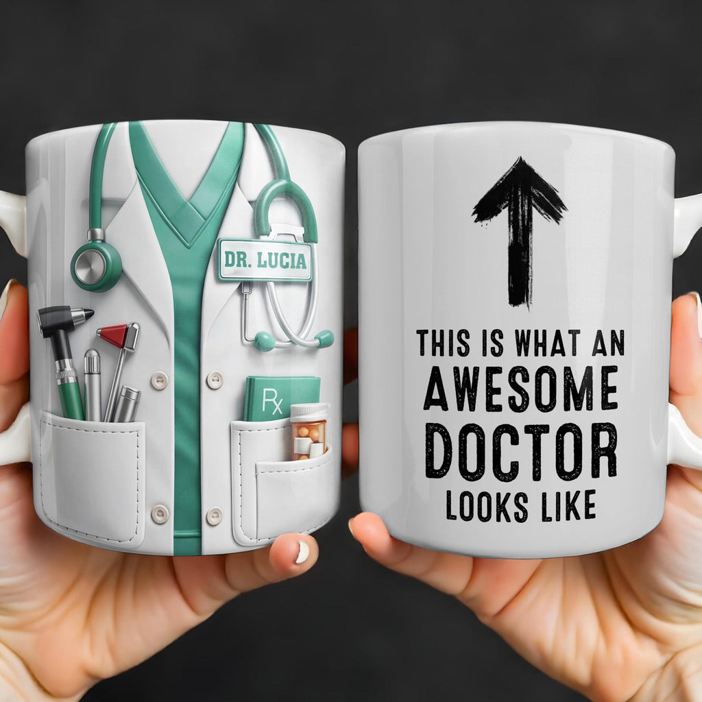 This Is What An Awesome Doctor Looks Like Stethoscope Design