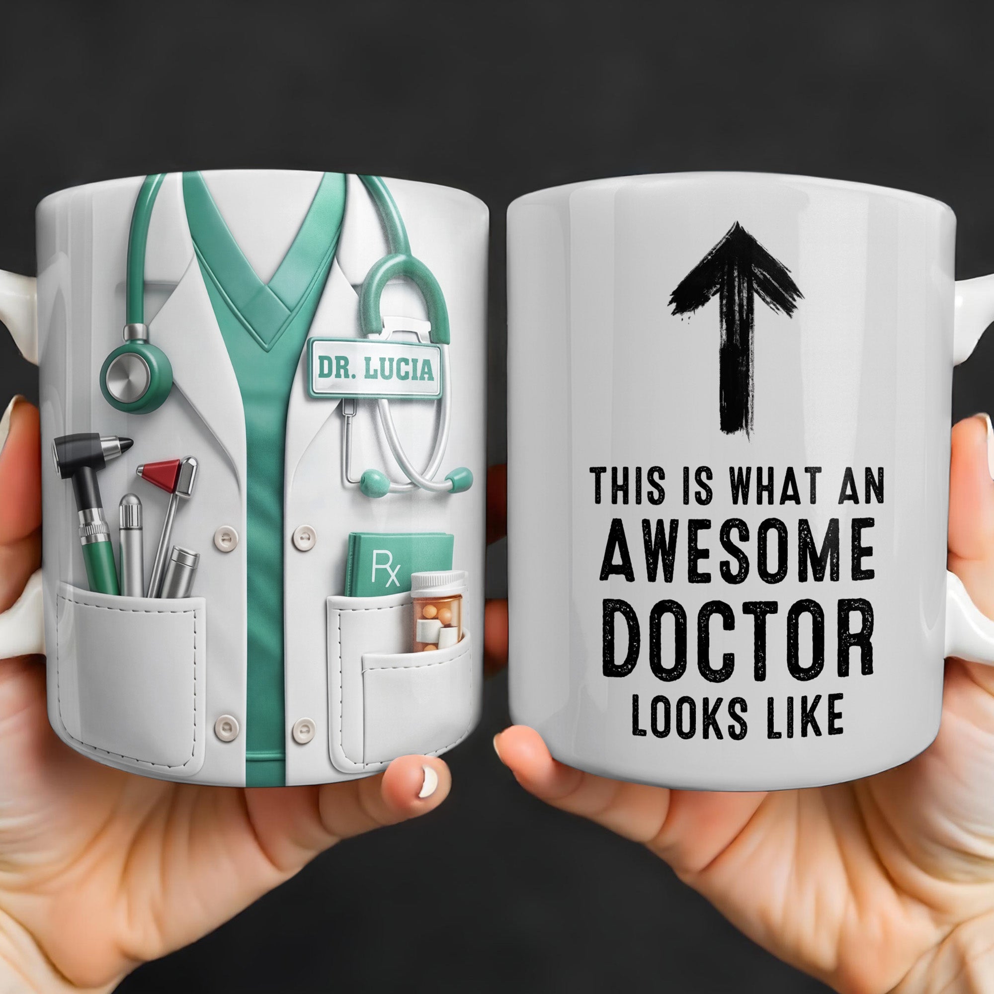 This Is What An Awesome Doctor Looks Like Stethoscope Design