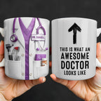 This Is What An Awesome Doctor Looks Like Stethoscope Design