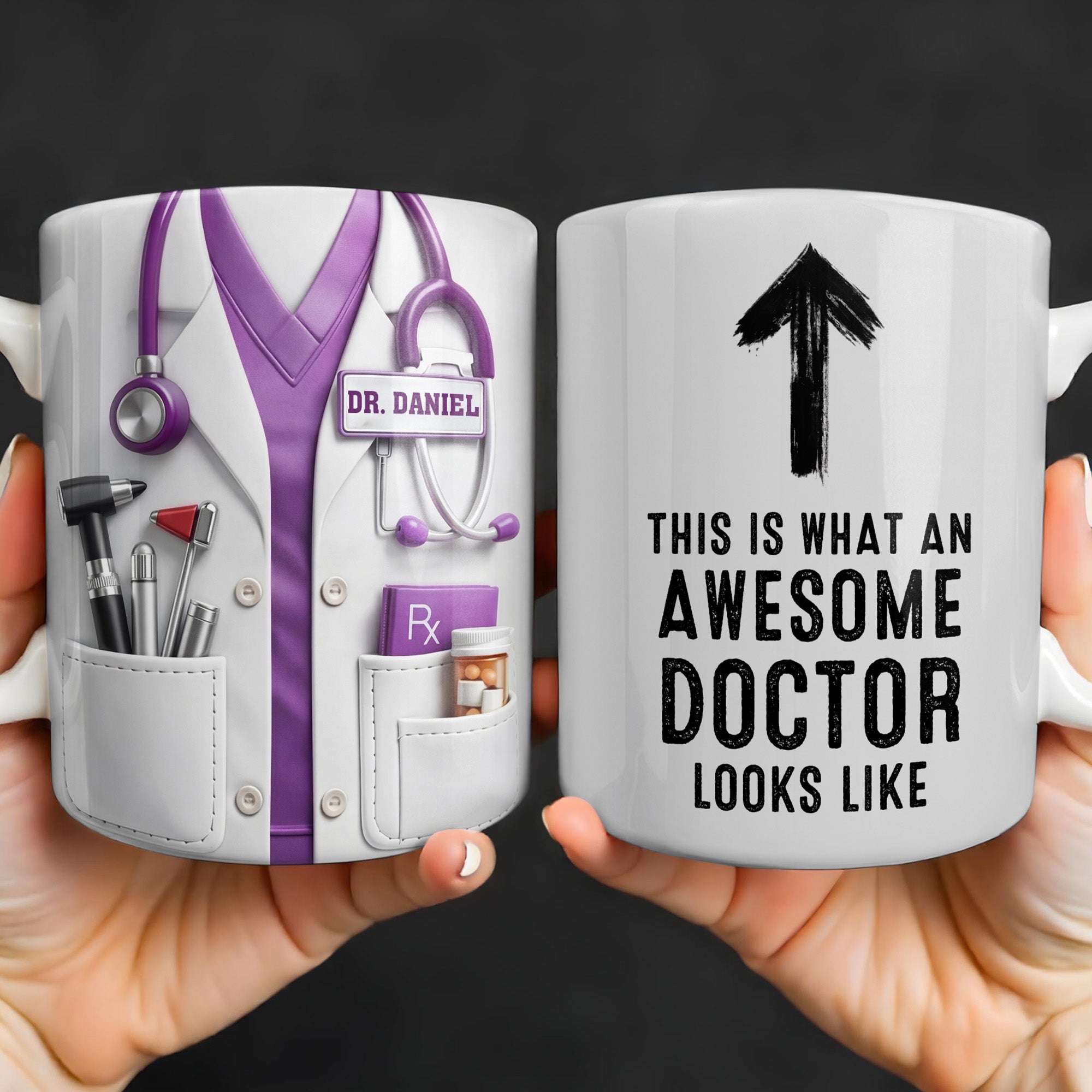 This Is What An Awesome Doctor Looks Like Stethoscope Design