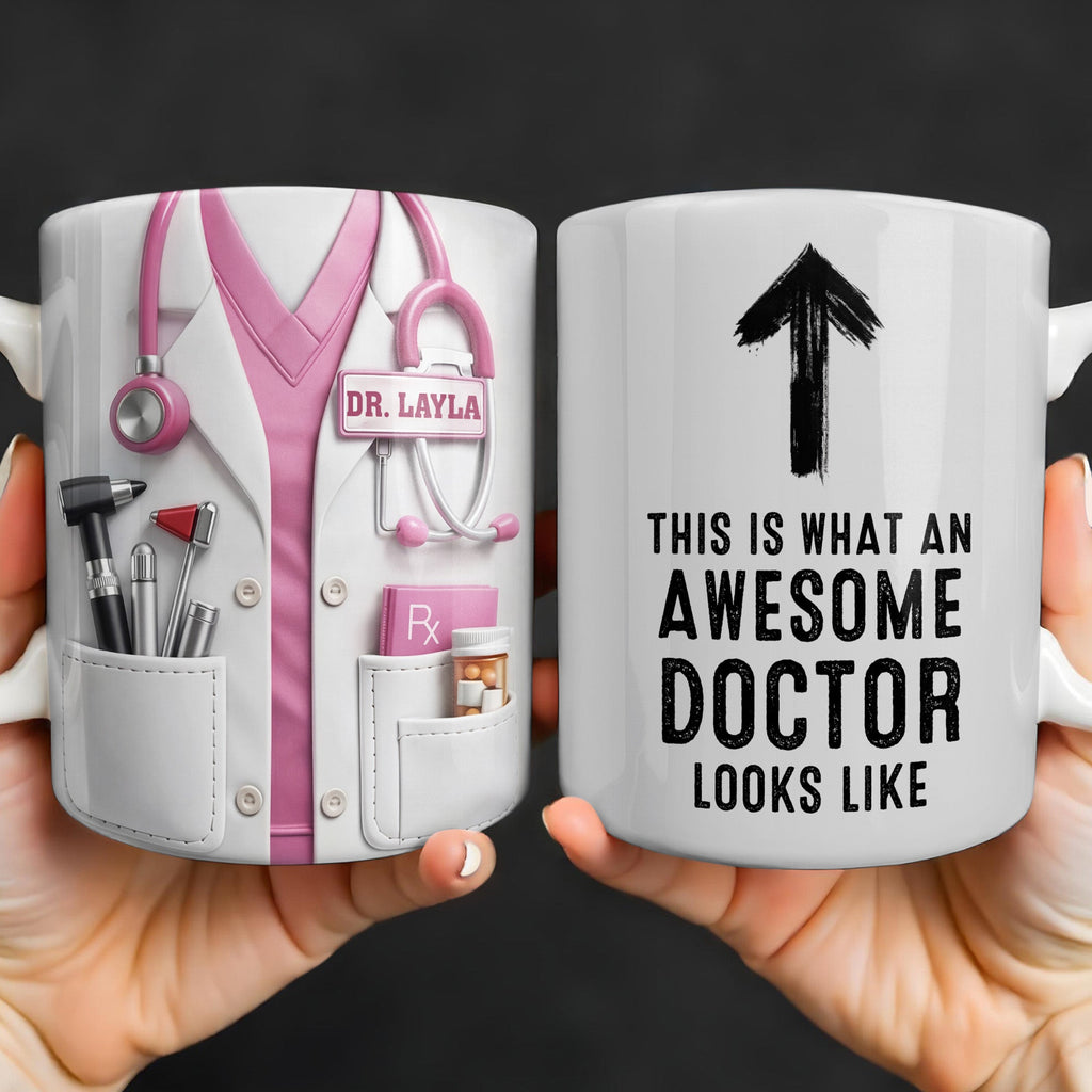 This Is What An Awesome Doctor Looks Like Stethoscope Design