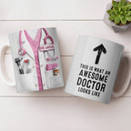 This Is What An Awesome Doctor Looks Like Stethoscope Design