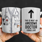 This Is What An Awesome Doctor Looks Like Stethoscope Design