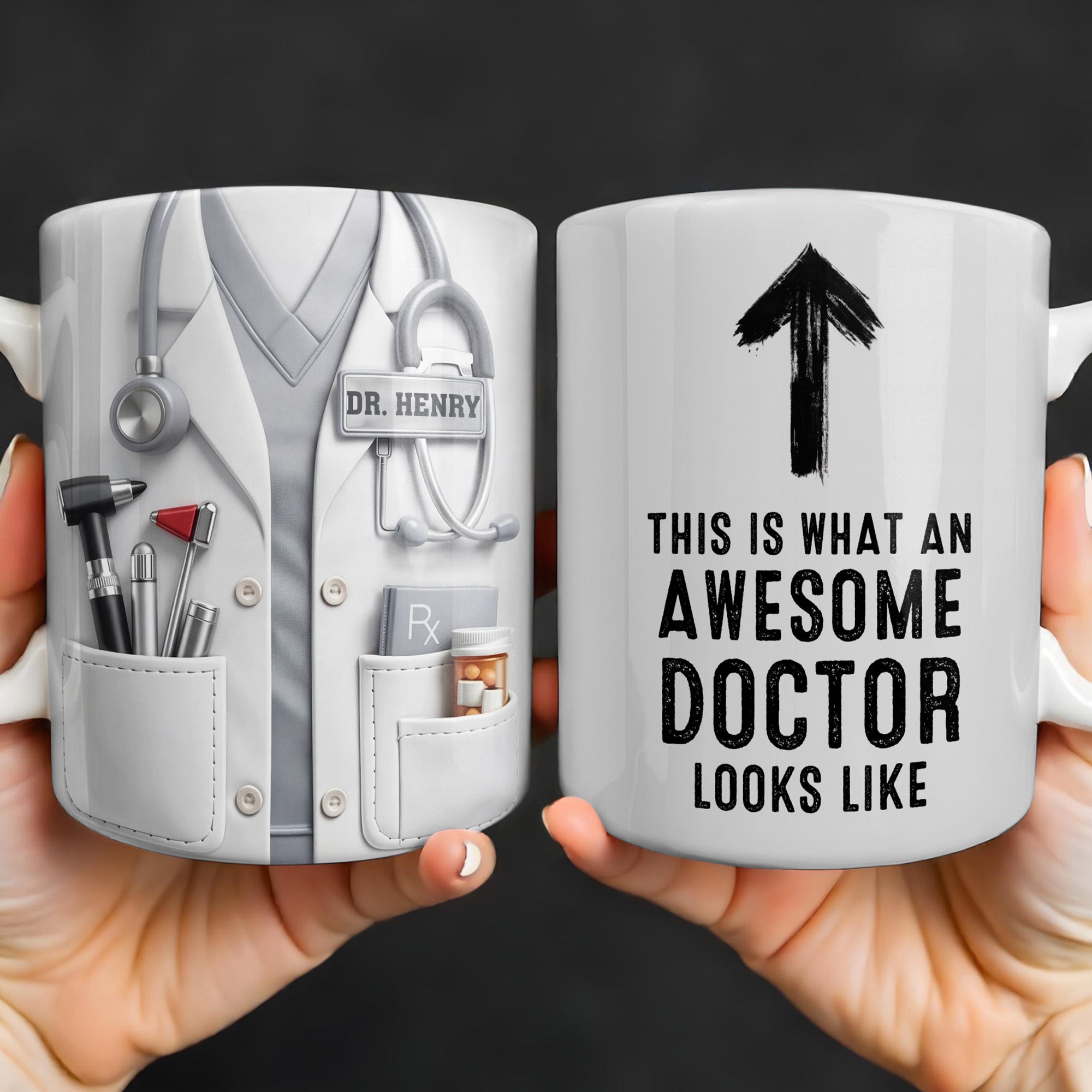 This Is What An Awesome Doctor Looks Like Stethoscope Design