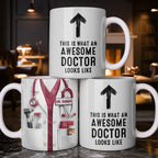 This Is What An Awesome Doctor Looks Like Stethoscope Design