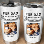 Fur Dad The Man The Myth The Snack Dealer Paw Prints Pet Photos