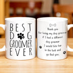 Best Groomer Ever, Paws And Bone Design
