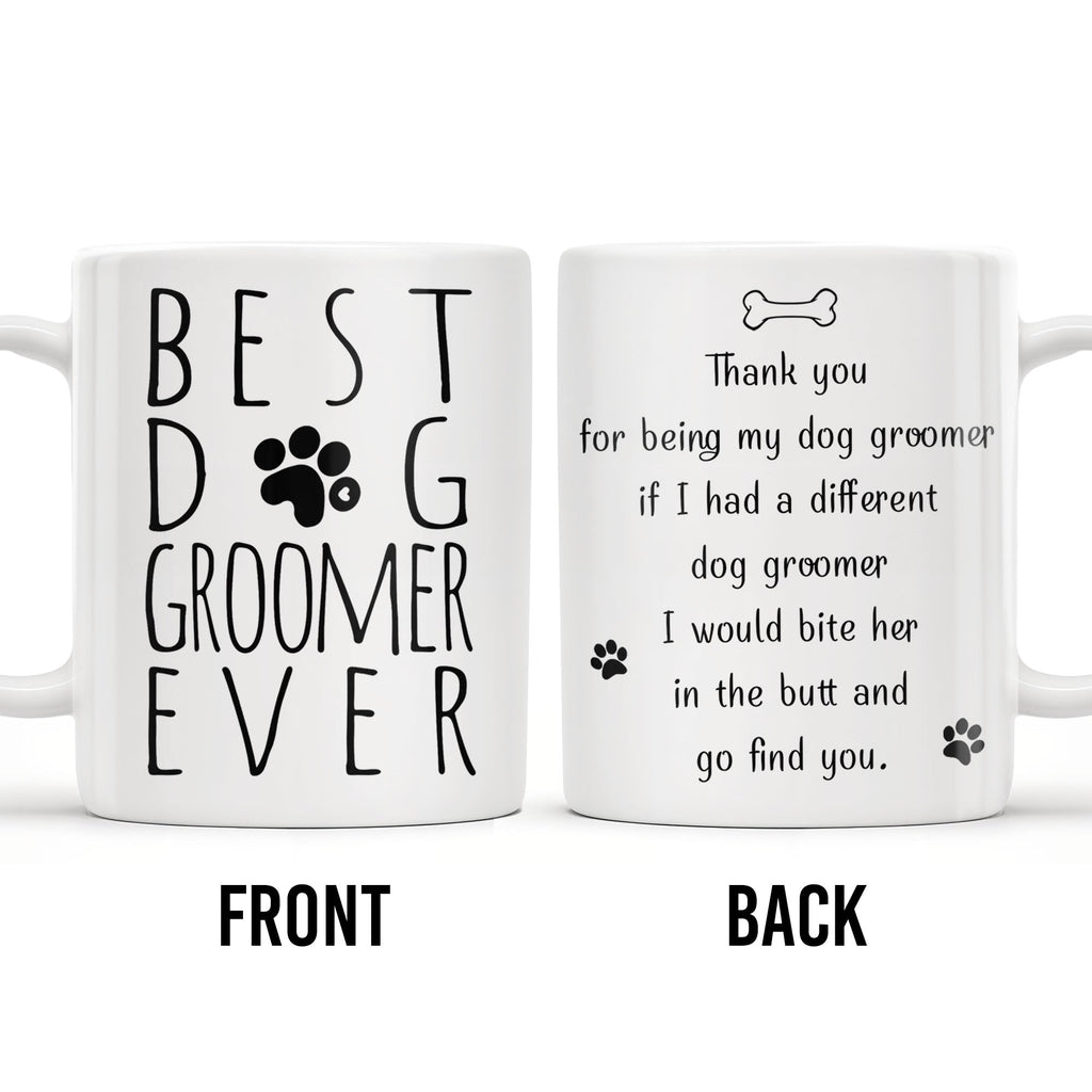 Best Groomer Ever, Paws And Bone Design