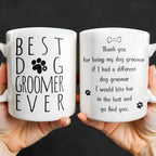 Best Groomer Ever, Paws And Bone Design