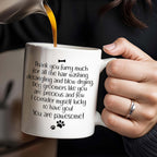 Thank You Furry Much, Precious Dog Groomers, Bone And Paw Prints