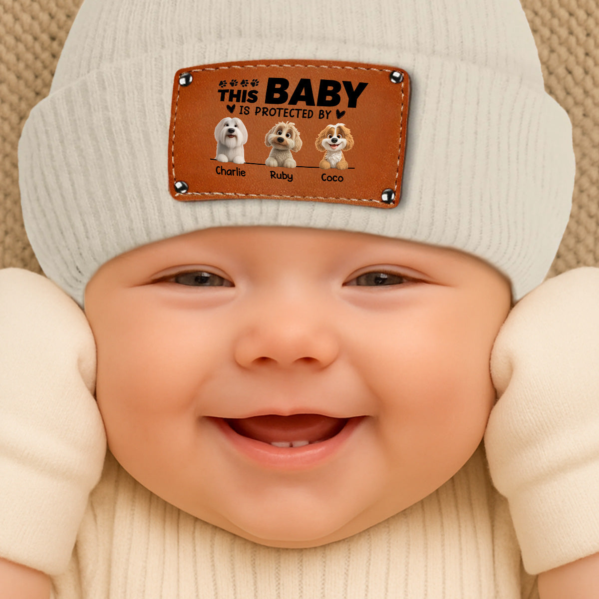 This Baby Is Protected By Custom Names And Dogs