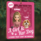 A Girl & Her Dog, A Bond That Can't Be Broken
