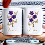 Enjoy The Delicate Beauty Flowers And Butterflies