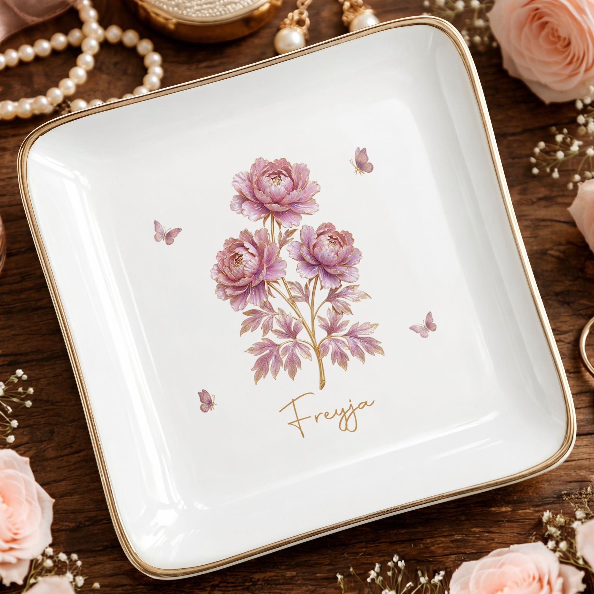 Celebrate Beauty And Elegance With Flowers And Butterflies
