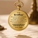 To My Brother, Forever My Hero Pocket Watch