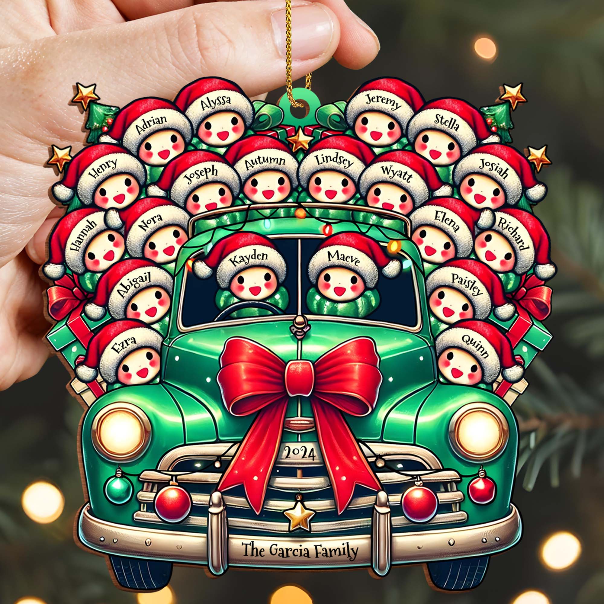 Home For The Holidays Gathering Love And Joy With Vintage Car