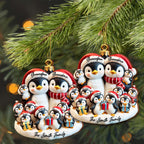 Celebrate Family Togetherness Festive Penguins Ornament