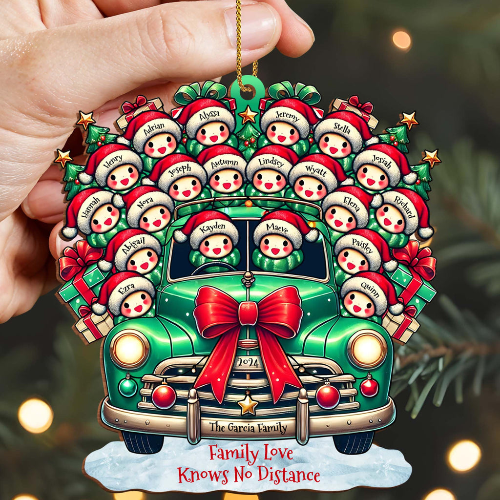 Home Is Where Our Story Begins Christmas Family Ornament