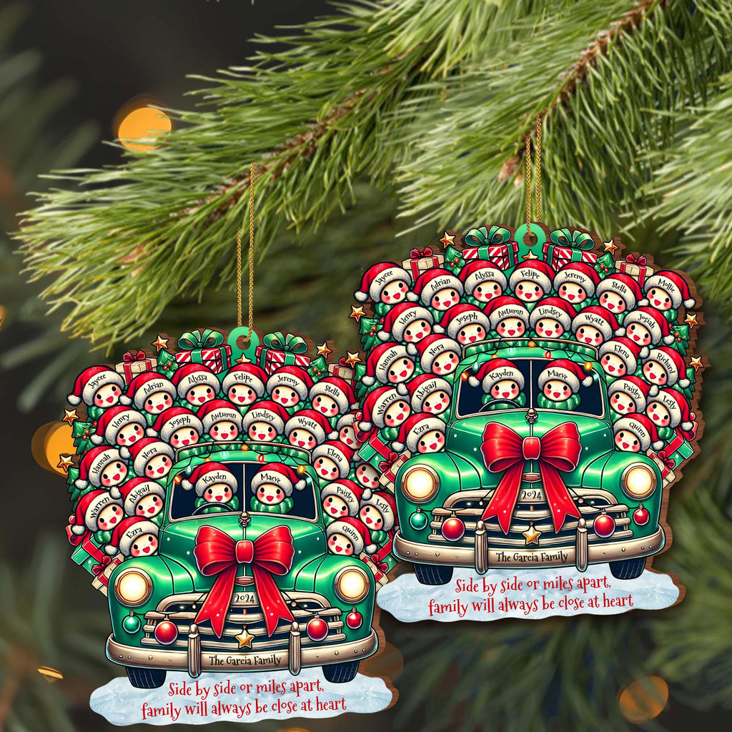 Home Is Where Our Story Begins Christmas Family Ornament