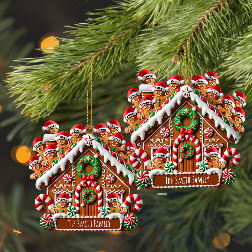 Celebrating Sweet Moments Together With Gingerbread House