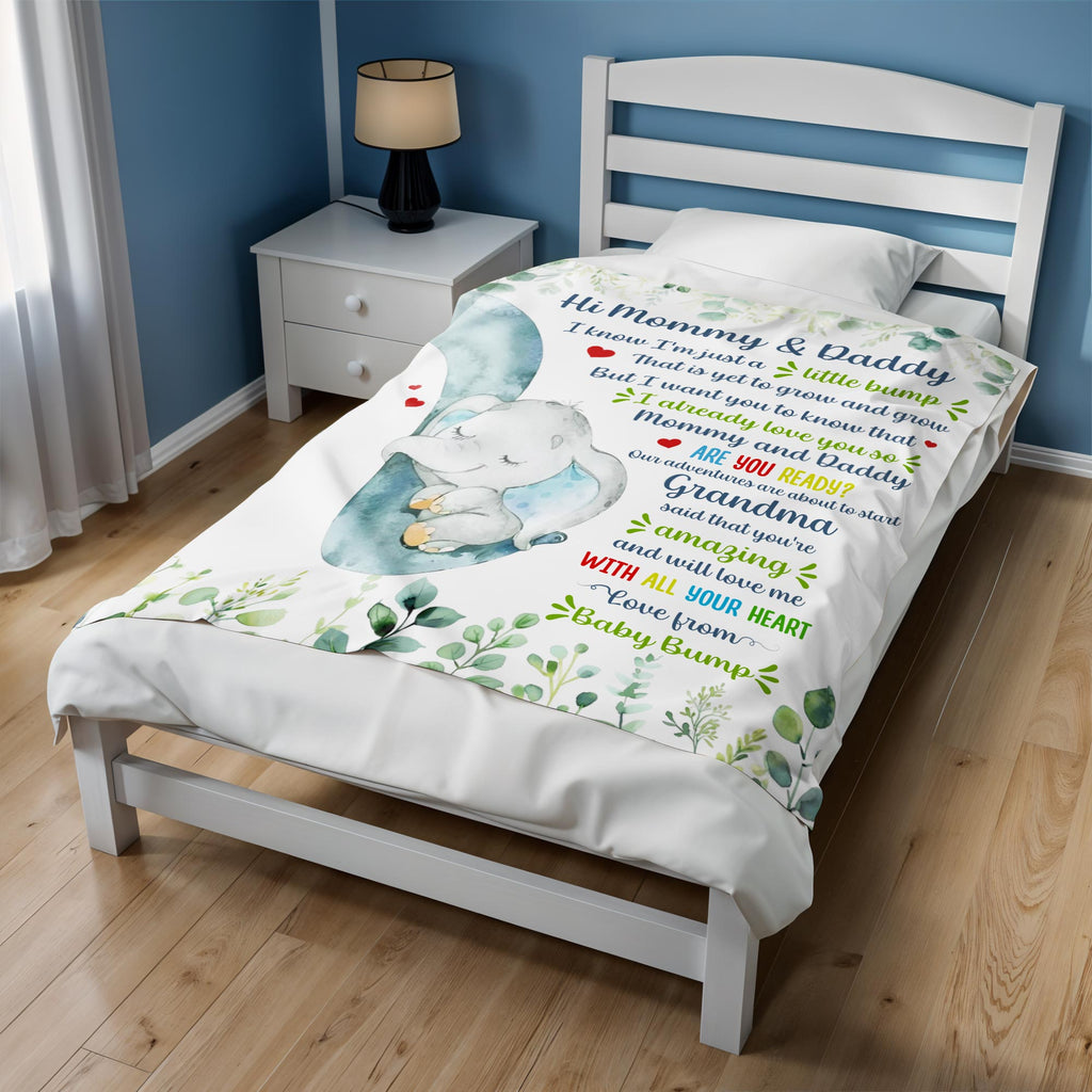 Love From Baby Bump Elephant Design For Expecting Parents