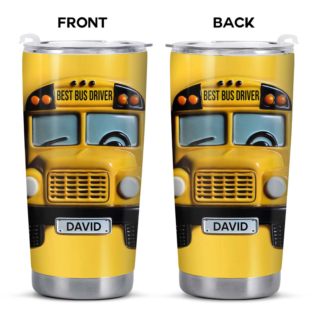Best Bus Driver Stainless Steel Tumbler