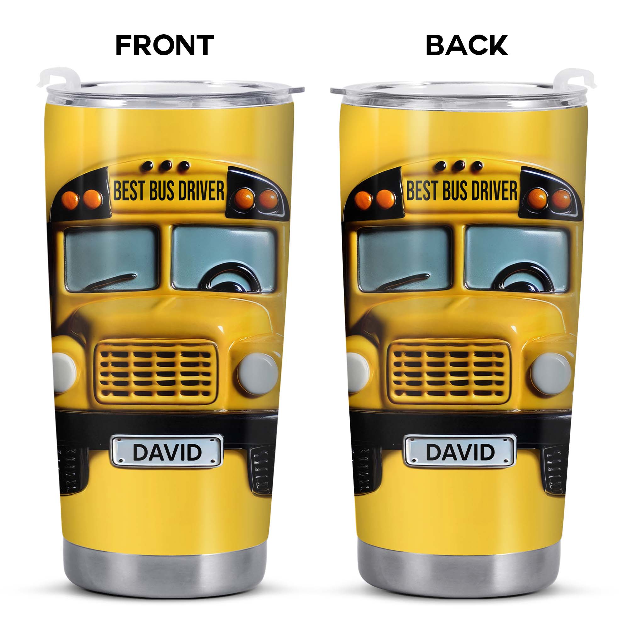 Best Bus Driver Stainless Steel Tumbler
